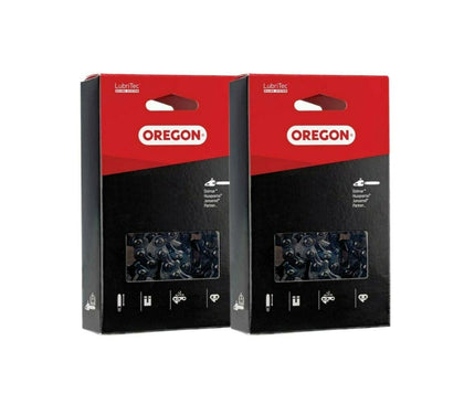 Oregon 73EXL072G 2PK 20" PowerCut Saw Chain3/8" .058" 72 DL for H48-72, 35RS72E