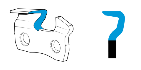 Oregon 91PXL062G 4PK 18" Chain 3/8 Low Profile .050"  62 DL for 91PX62CQ